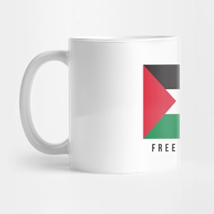 Free Palestine Flag Mug